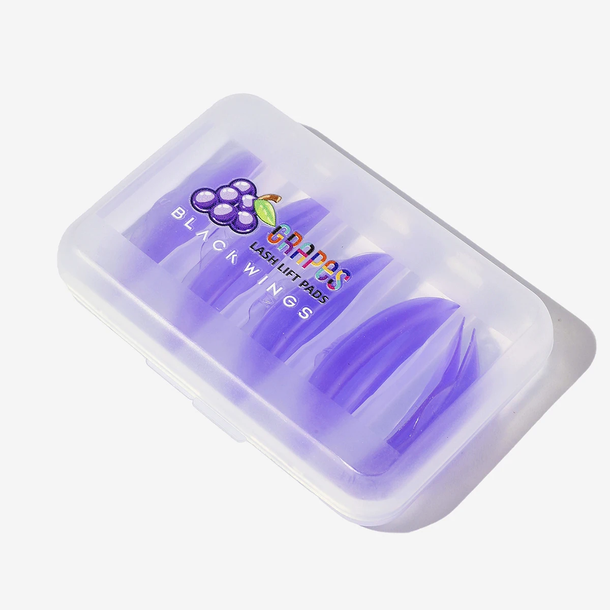 Super Q 5pairsBlackwings Silicone Eyelash Perming Pad Lashes Rods Shield Lifting 3D Eyelash Curler Accessories Applicator Tools