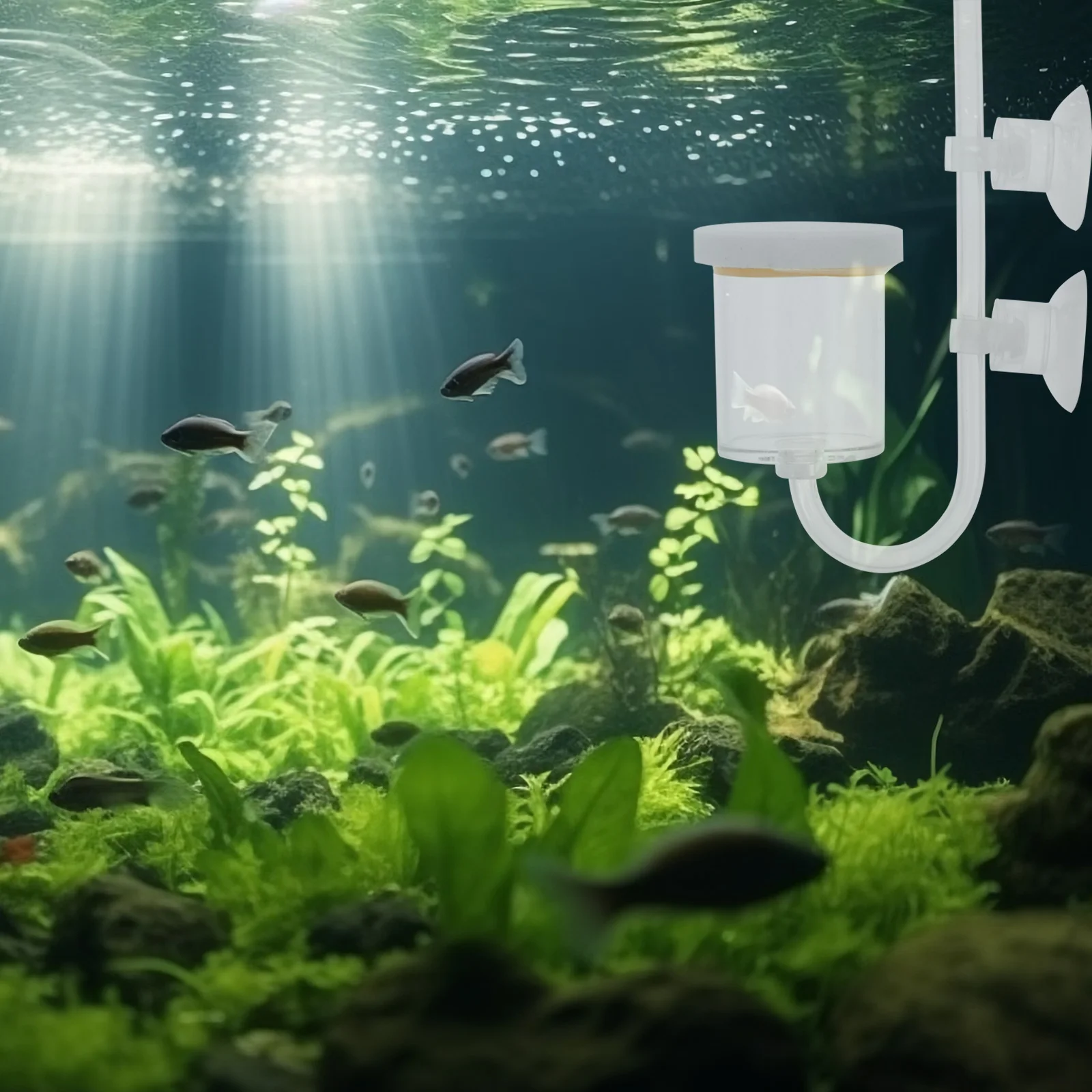 

1 set Air Bubbler Stone For Fish Tank Aquarium Oxygen Diffuser Nano Bubble Maker Hydroponic Growth System Accessories