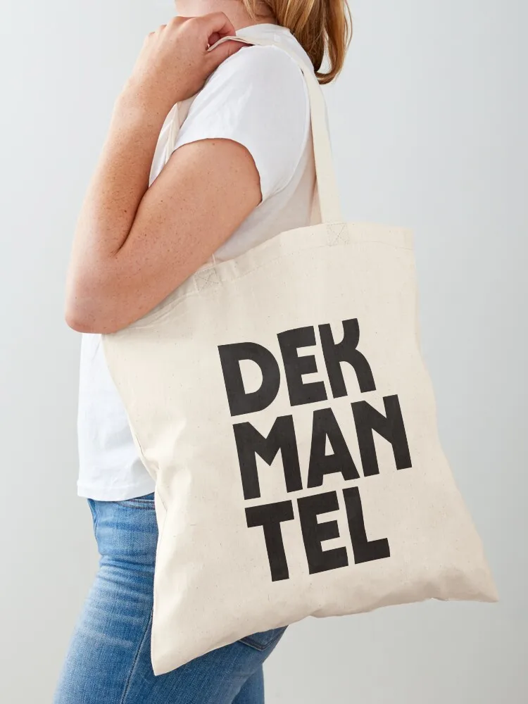 

Сумка-шоппер Dekmantel Music Festival, отличная женская сумка для покупок, тканевая сумка-тоут для университета