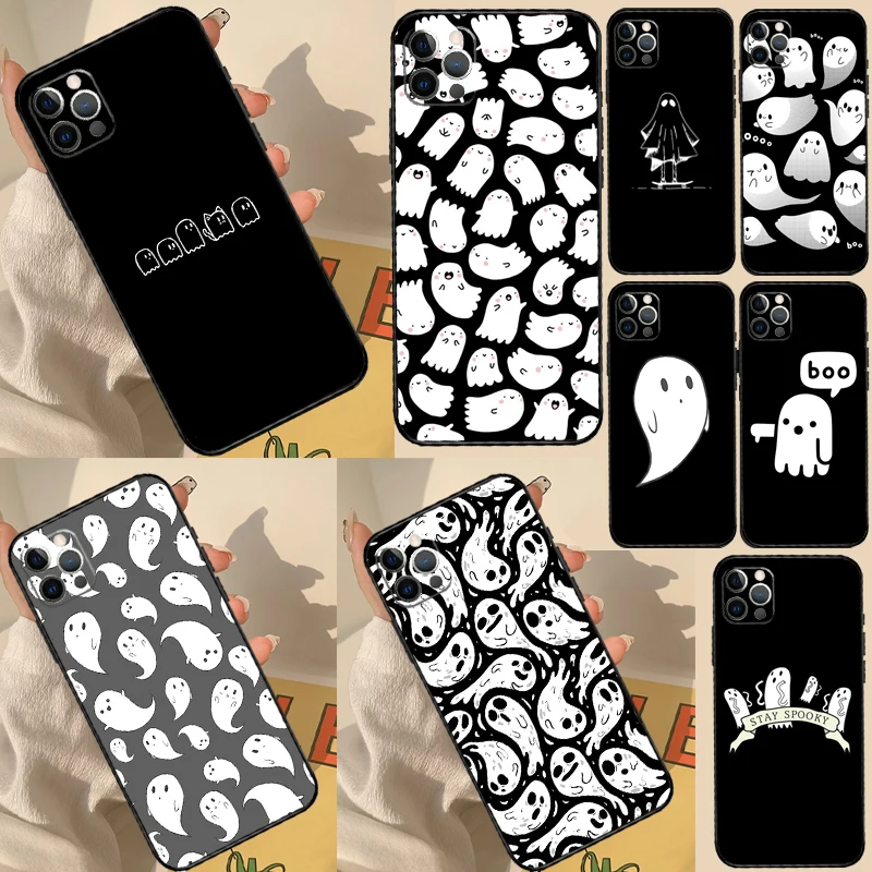 حافظة هالوين مخيف الشبح لهاتف اوبو A38 A80 A60 A40 A78 A18 A98 A58 A96 A76 A16 A94 A74 A54 A15 A17 A57 A77 A5 Pro