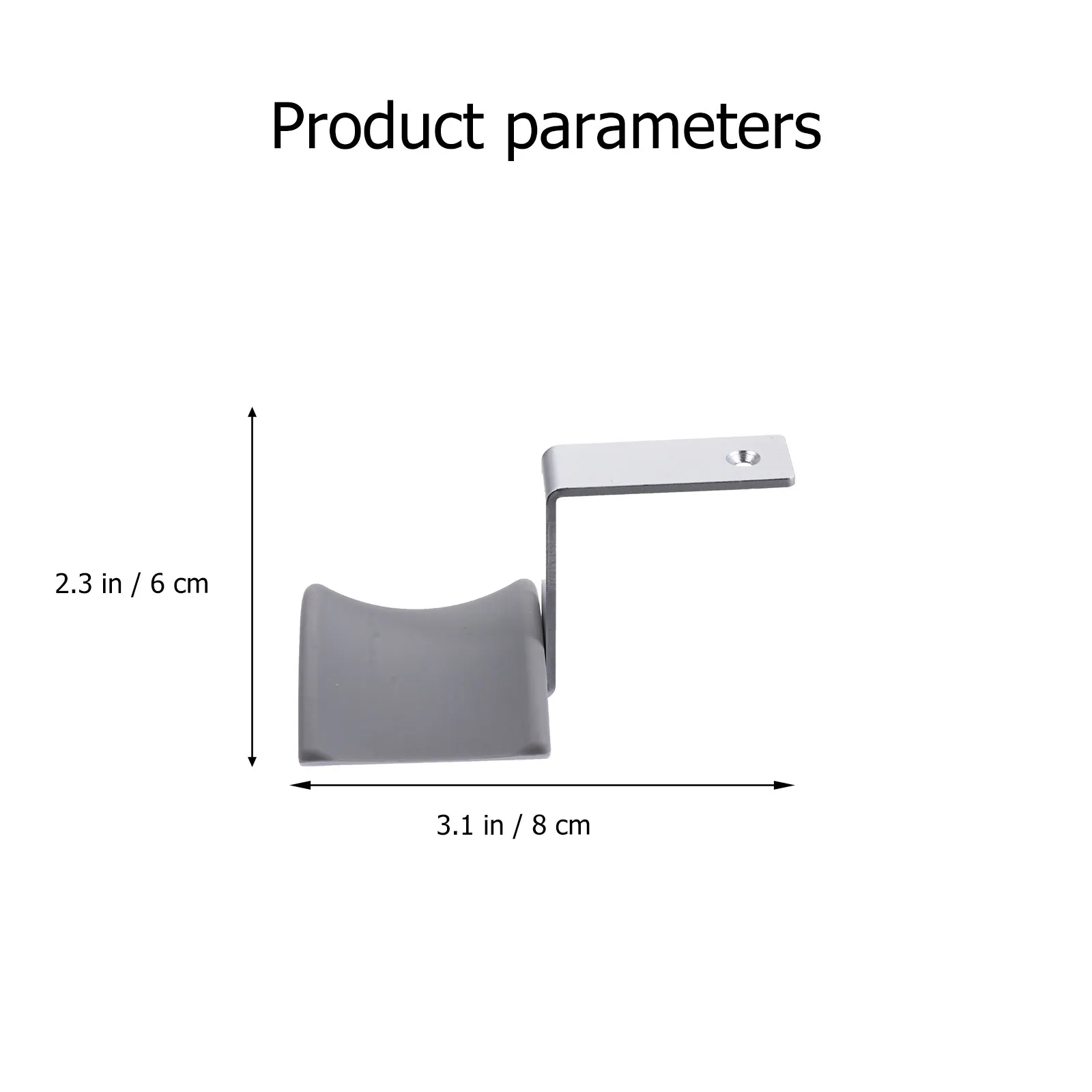 Headphone Rack Aluminum Alloy Silicone Pad Headset Stand Holder Multiple Colors Headphone Holder Mount Adhesive Hook for Gaming