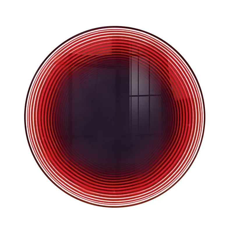 

Soft Decoration Design Creative Unlimited Mirror Light Painting Living Room Dining Room Bedroom Physical Hanging Painting Model