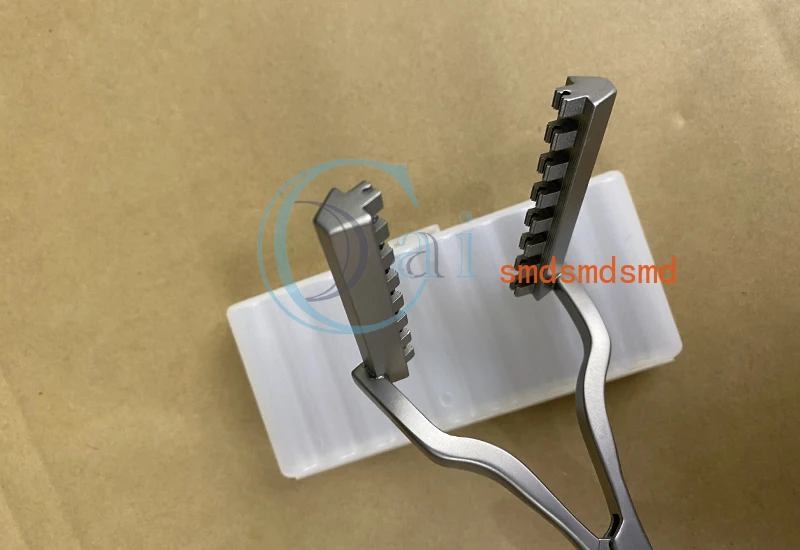 محفظة الأسنان بالمنظار سلسلة المشبك الملقط أدوات الجراحة المفتوحة محفظة خياطة المشبك