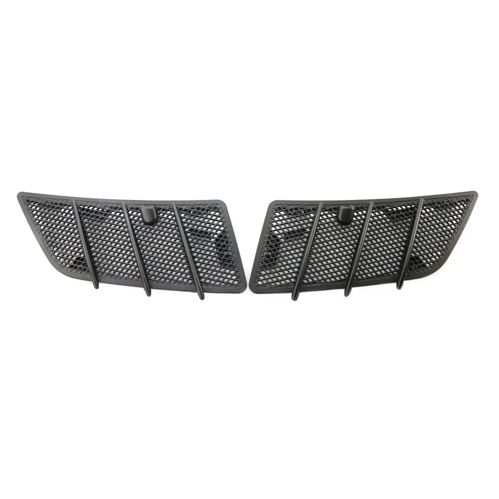 Hood Air Vent Grille Cover Black Replace Parts Durable for Mercedes-benz W164 ml GL Class 2008-2011 Automotive Accessories