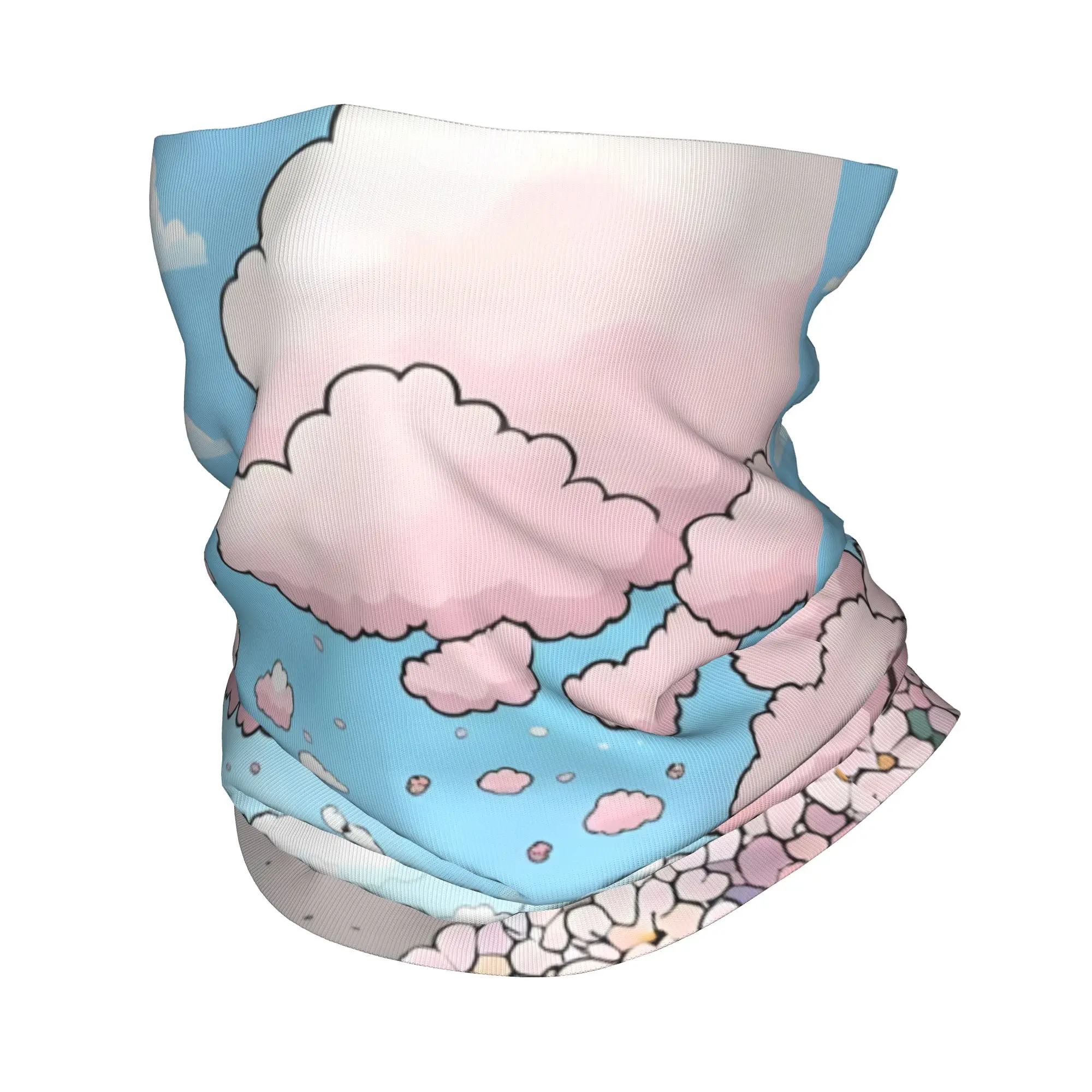 

Классическая бандана с героями мультфильмов на заказ Bubu Dudu, гетры с защитой от ультрафиолета, шарф для лица, женский и мужской очаровательный головной убор, трубка-балаклава