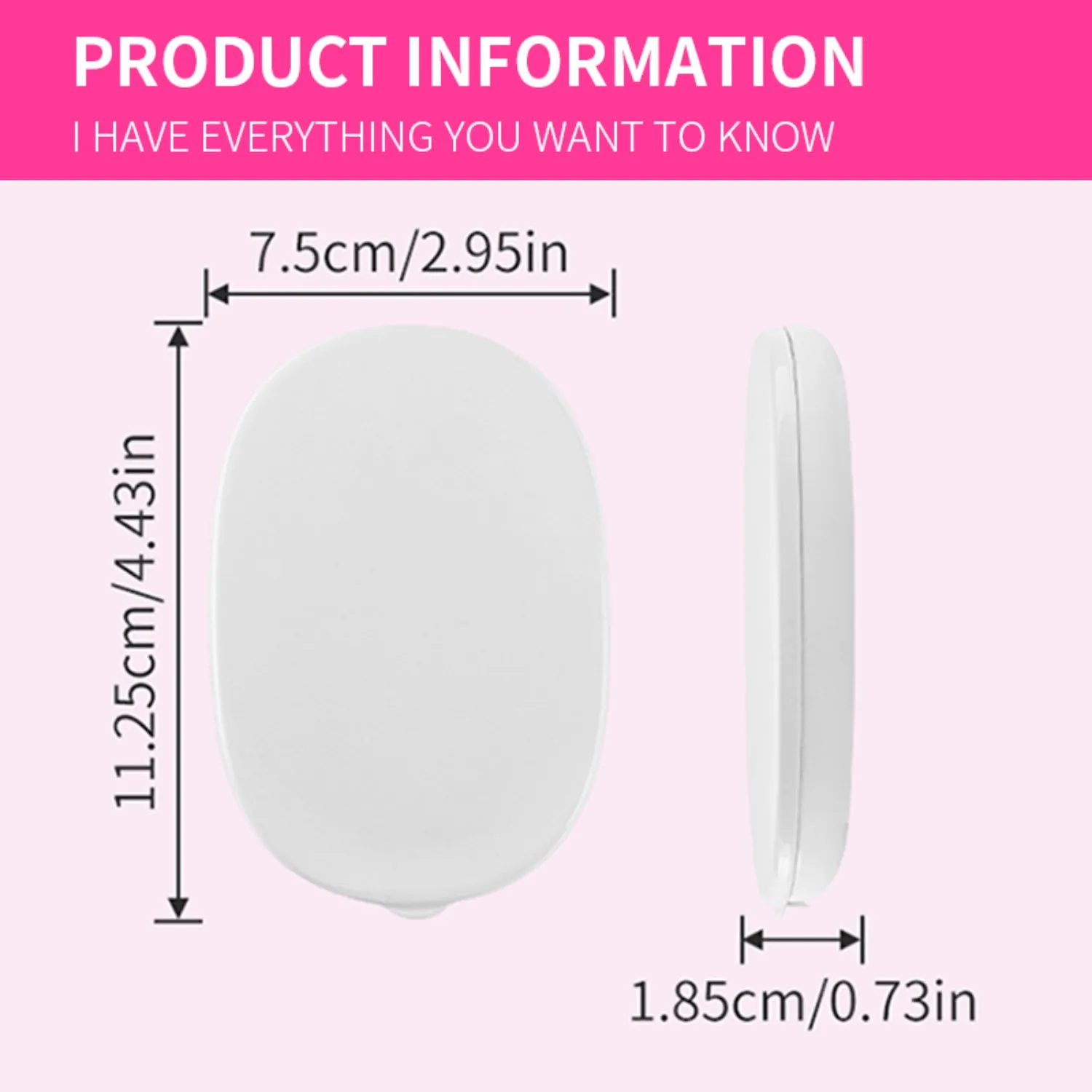 Miroir de maquillage LED pliable et compact, grossissement double face 3X, gradation tactile, portable rechargeable pour femme