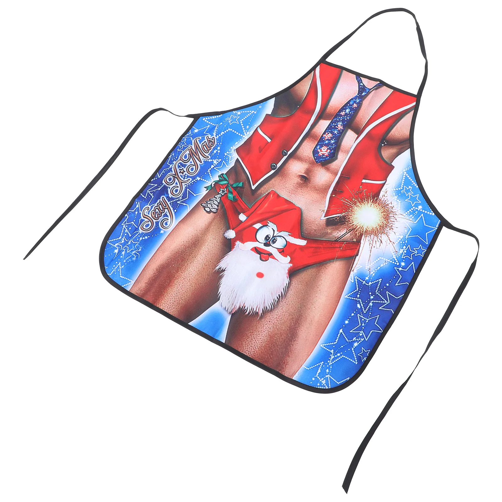 Christmas Apron Anti-oil Aprons Men Bikini Man Cooking Funny Polyester Grease Proofing