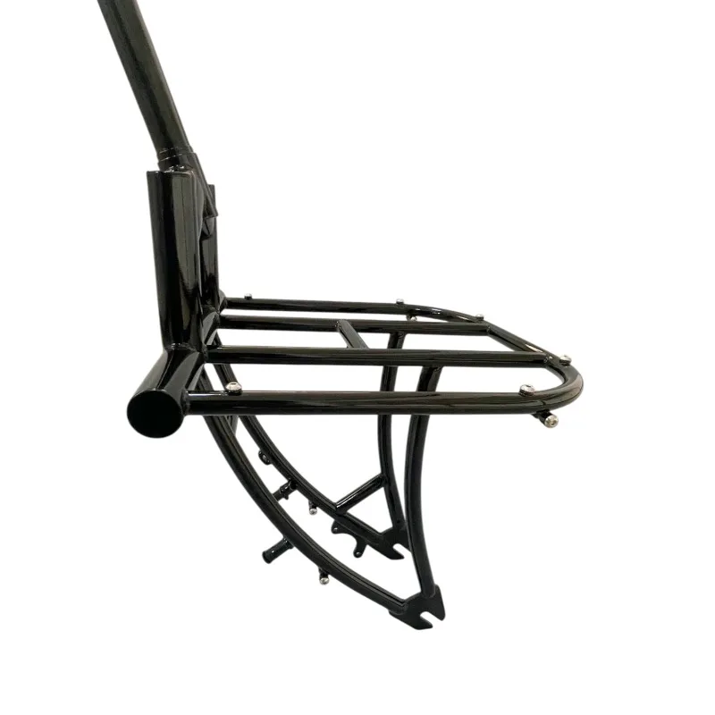 Thickened Cr-Mo Steel Open Front Fork - 28.6mm Upgrade Pipe Adjustable Open Shelf for 700C Bike