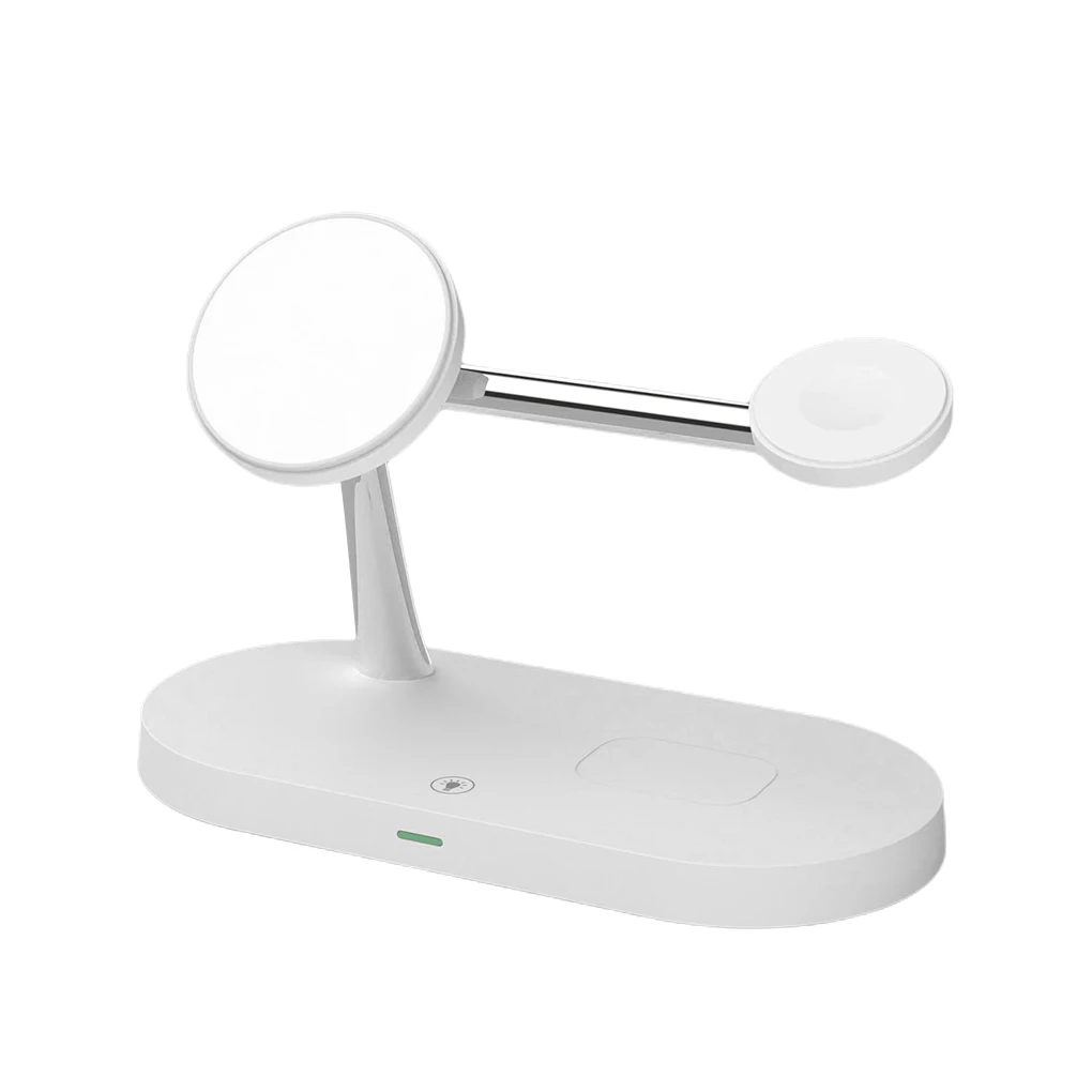 ワイヤレス充電ドックステーション-ヘッドセット充電器スタンド-ドッキングパッド-家庭用