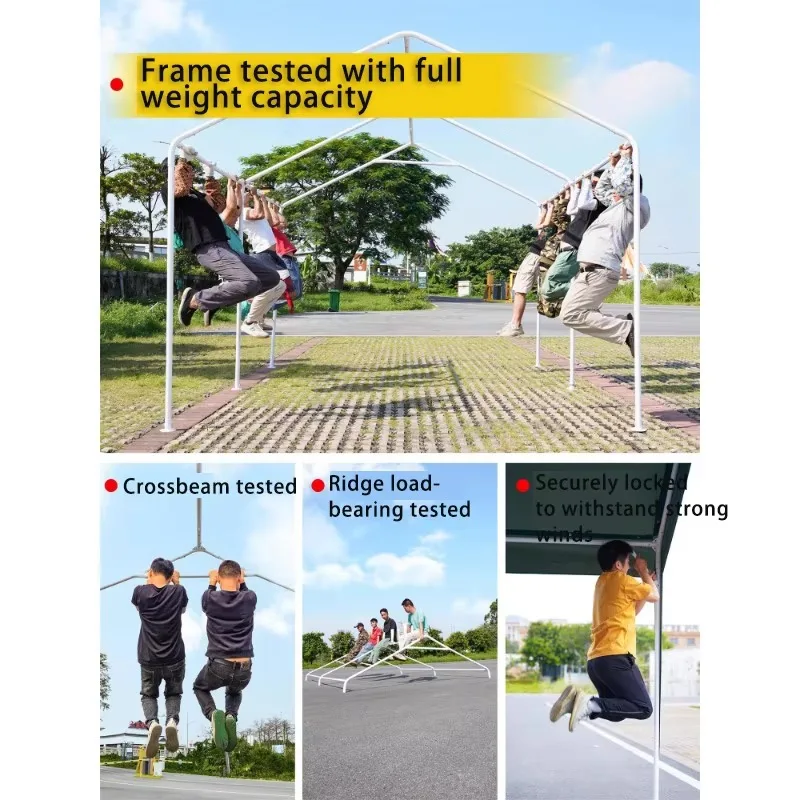 خيمة شرفة بمظلة مخصصة عالية الجودة قابلة للطي للمنزل في حالات الطوارئ والتخييم في الهواء الطلق