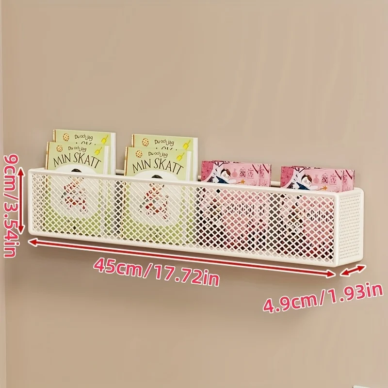 3pcs Modern Wall Shelfs Set Ultra-thin 45cm Wall-Mounted Storage Shelf Bookshelf CD Display Rack Home Decor Floating Shelves - view 4