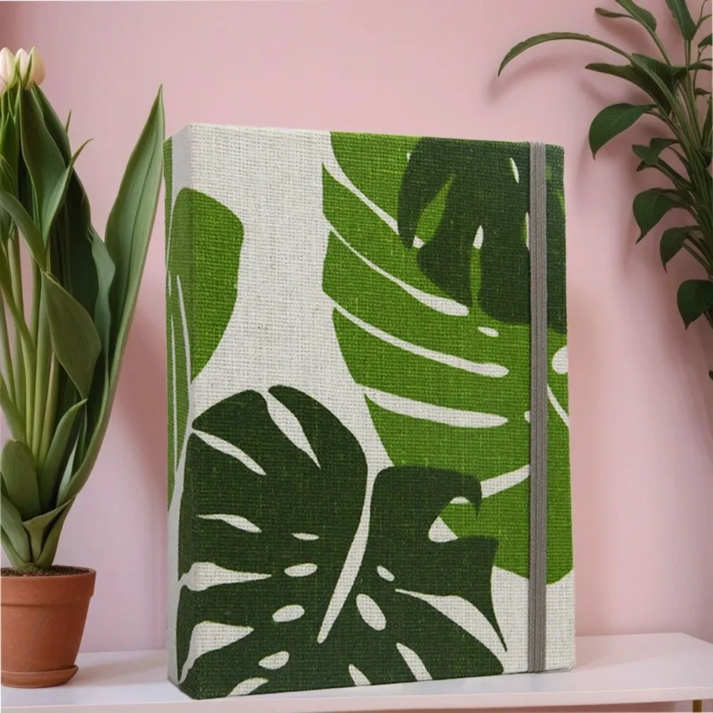 6 Inch 200 Pockets Photo Album Laminated Large Capacity Slip-in Picture Albums Printed Fabric Insert Pocket Scrapbook Album