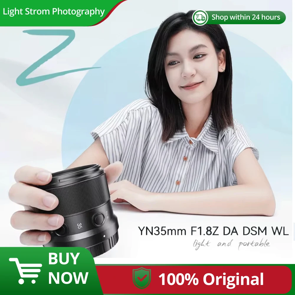 objectif-yongnuo-pour-appareil-photo-hybride-nikon-z-mount-yn35mm-f18z-da-dsm-wl-autofocus-standard-a-focale-fixe-aps-c-avec-telecommande-sans-fil