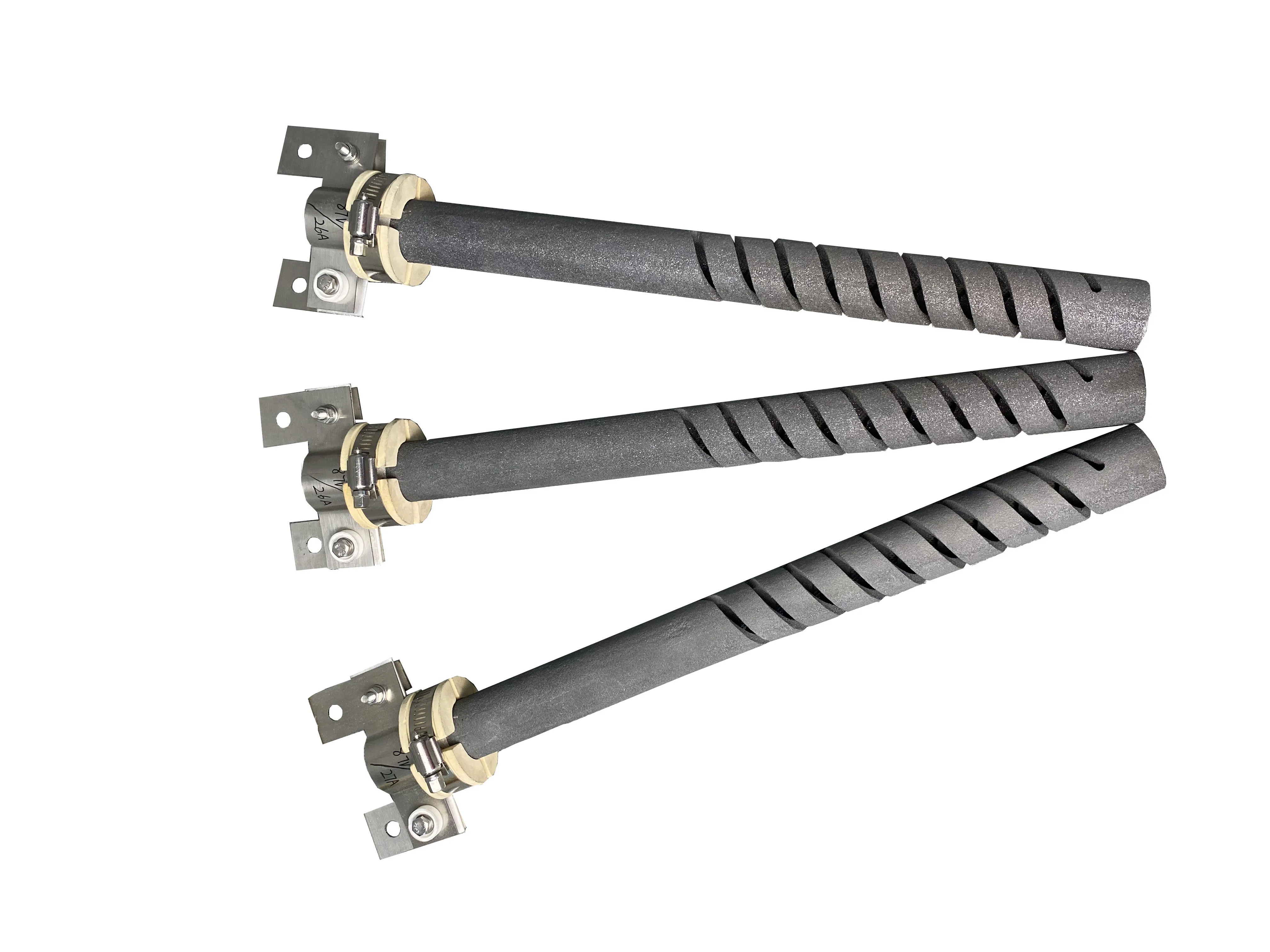 Factory-Direct Supply Double Spiral Carbon Rod Heater Silicon Carbided Rod for   Ceramic Furnace Heater