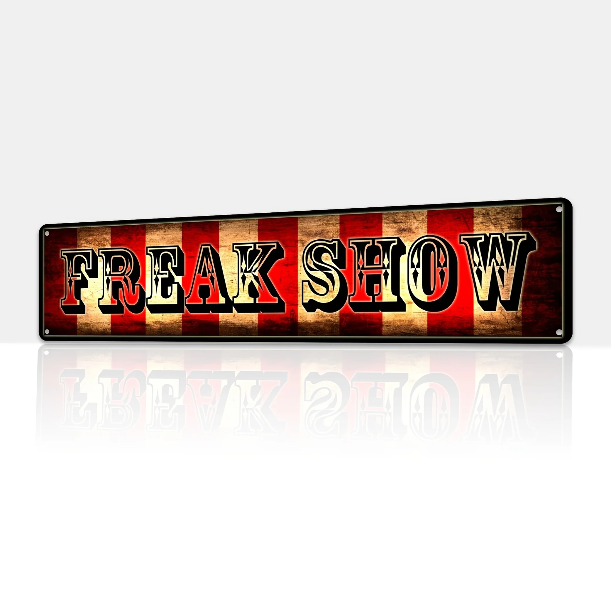 1 Vintage Circus Theme Iron Metal Sign 