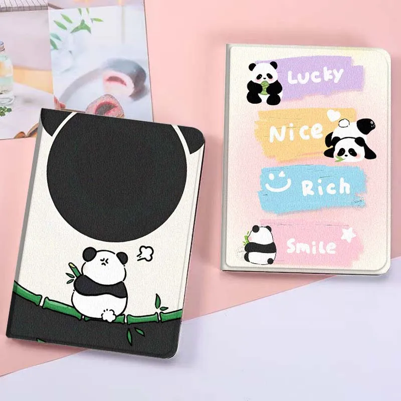

Cartoon Art Panda Popular For Xiaoxin Lenovo Tab Pad K11 K10 M10 P11 3rd Plus Pro Legion Y700 Y900 Gen4 2 Tablet Case Gift