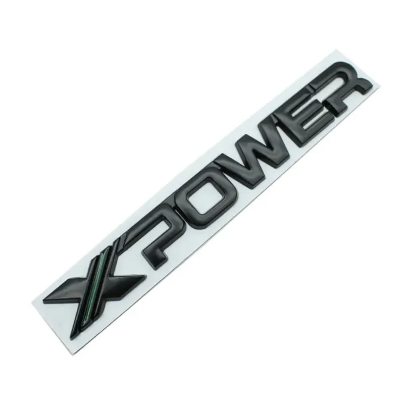 Adesivo per auto con logo lettera originale al X-POWER per MG 5 Scorpio 6 PHEV etichetta laterale del corpo tronco posteriore modificato