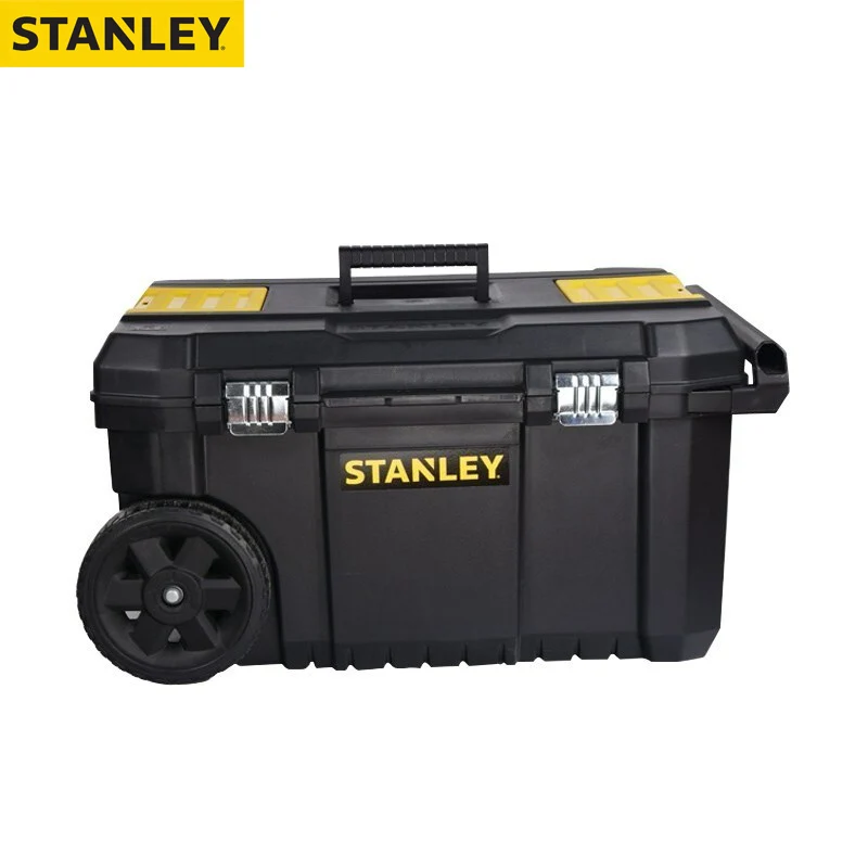 Stanley STST1-80150-23 Multifunctional Toolbox V-groove Design For Cover  Cutting Wood  Pipe Fully Open Design