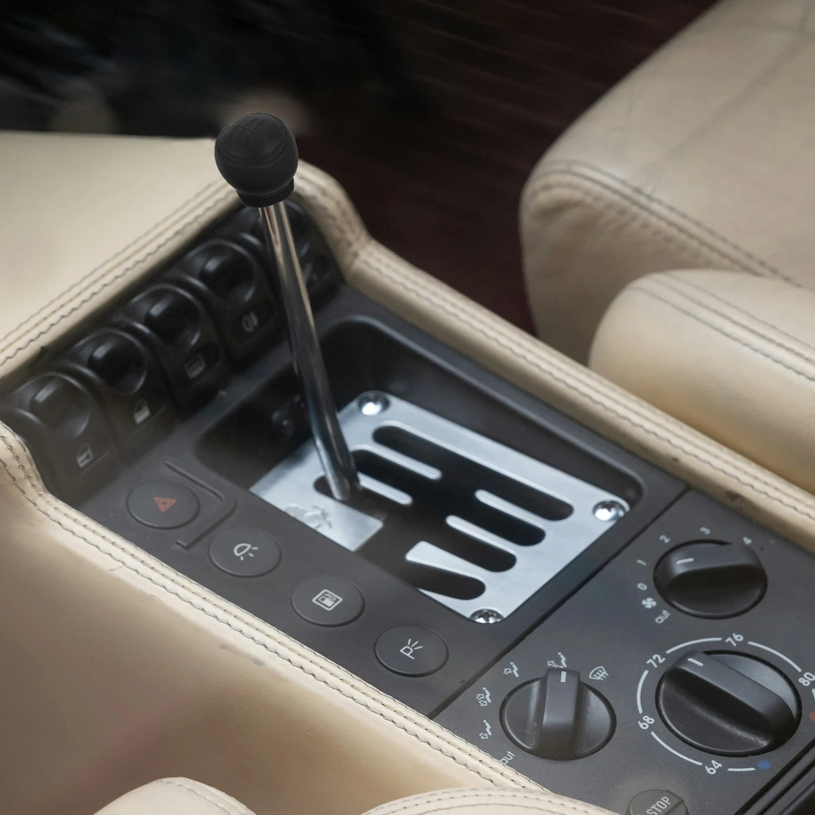 

2Pcs Non Slip Silicone Gear Shift Knob Cover Universal Fit Most Cars Red Vehicle Interior Decoration Protector