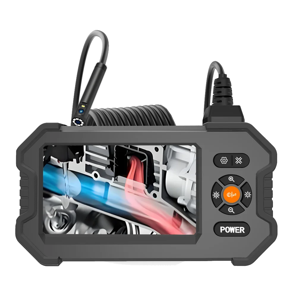 

4.3Inch IPS Screen 2MP 1080P Dual Lens Industrial Endoscope CMOS Borescope Inspection Otoscope Camera Digital Microscope