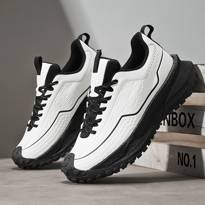 

Walking Shoes Men's plus Size High Quality Ultra-Light Outdoor Sports Casual Shoes39-44White Beige Black Green
