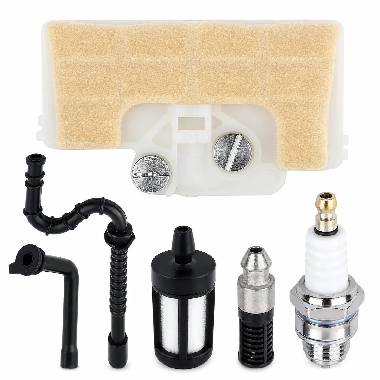 For STIHL 029 039 MS290 MS310 MS390 Chainsaw Air Fuel Oil Filter Spark Plug Line Kit Tune Up Saw Parts Set Replaces 11271201621