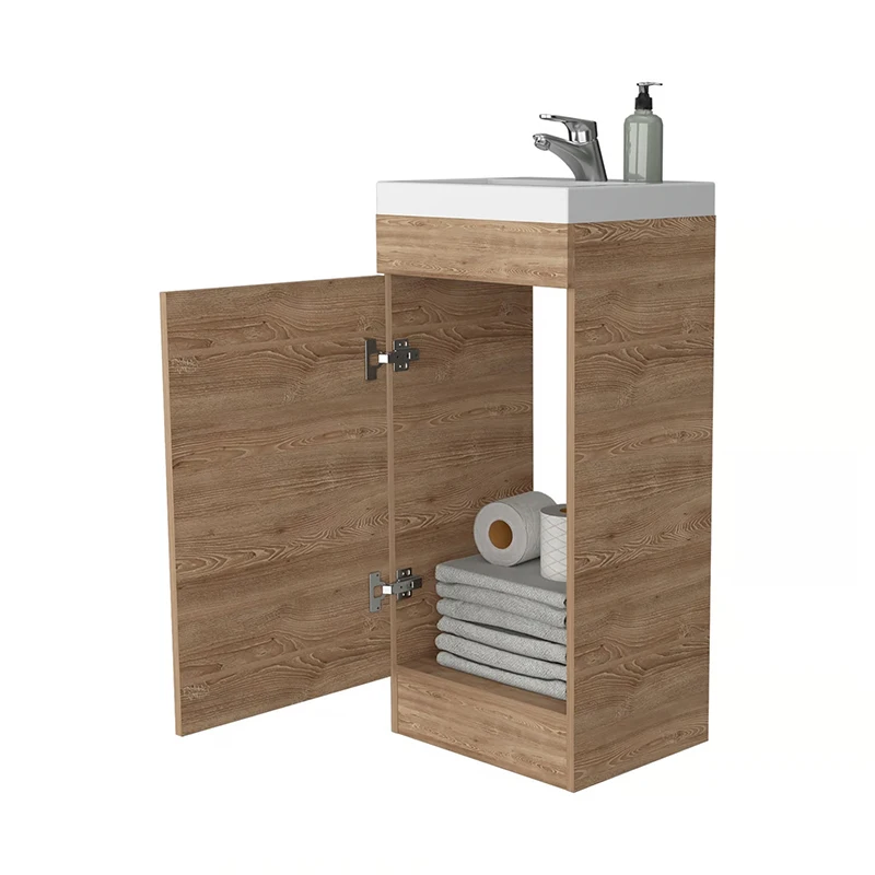Chinese Luxury Single Door Detached Bathroom Vanity Modern Design, Waterproof Low MOQ