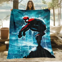 Marvel Spider Man thin blanket, Lightweight Flannel Throw for Sofa,Bed,Travel,Camping,Livingroom,Office,Couch,Chair and Bed