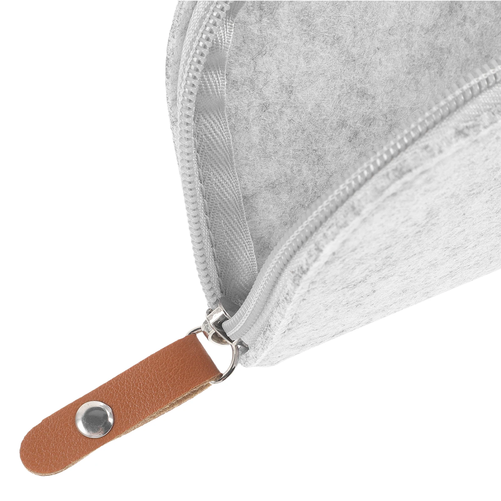 

2pcs Felt Pencil Bag Multi-Function Stationery Organizer Large Capacity Lightweight Storage Case For Students Teens Portable
