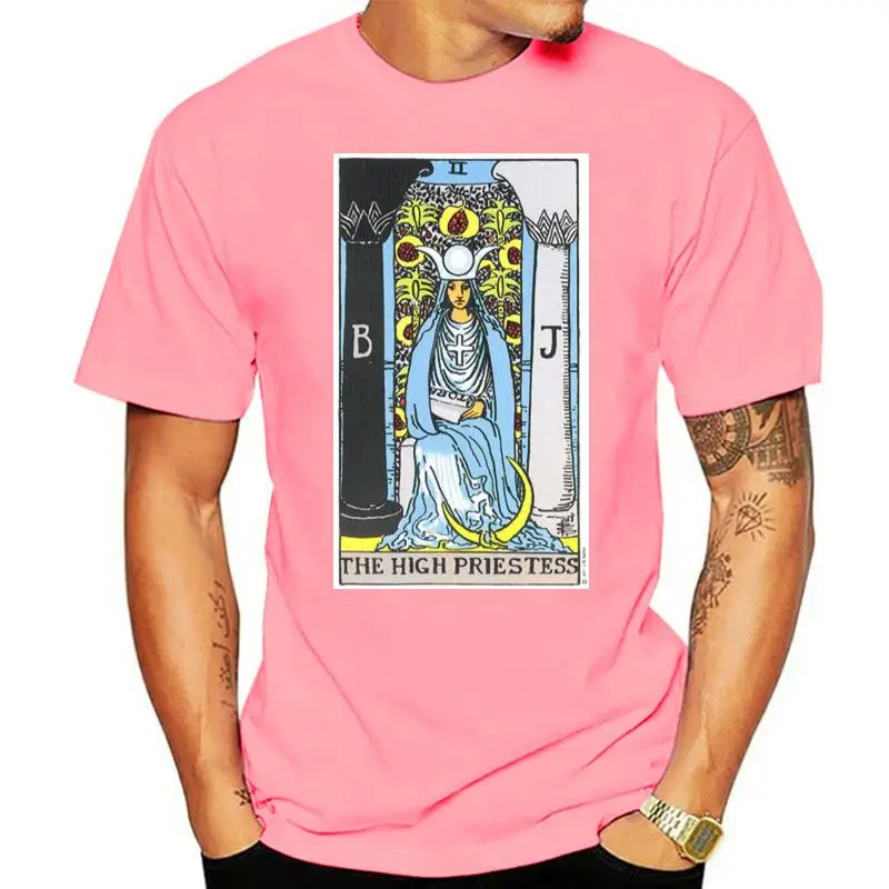 High Priestess Tarot T shirt high priestess tarot rider waite astrology zodiac moon psychic wicca pagan