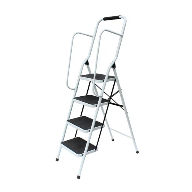 2 / 3 / 4 / 5 Step Portable Ladder with Handrail