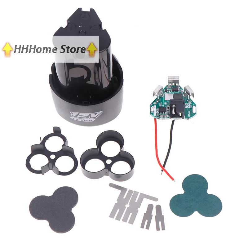 1 Set Electric Tool 18650 Lithium Box Circuit Pack Shell Case Bracket Hand Drill Power Li-ion Battery Protection Board