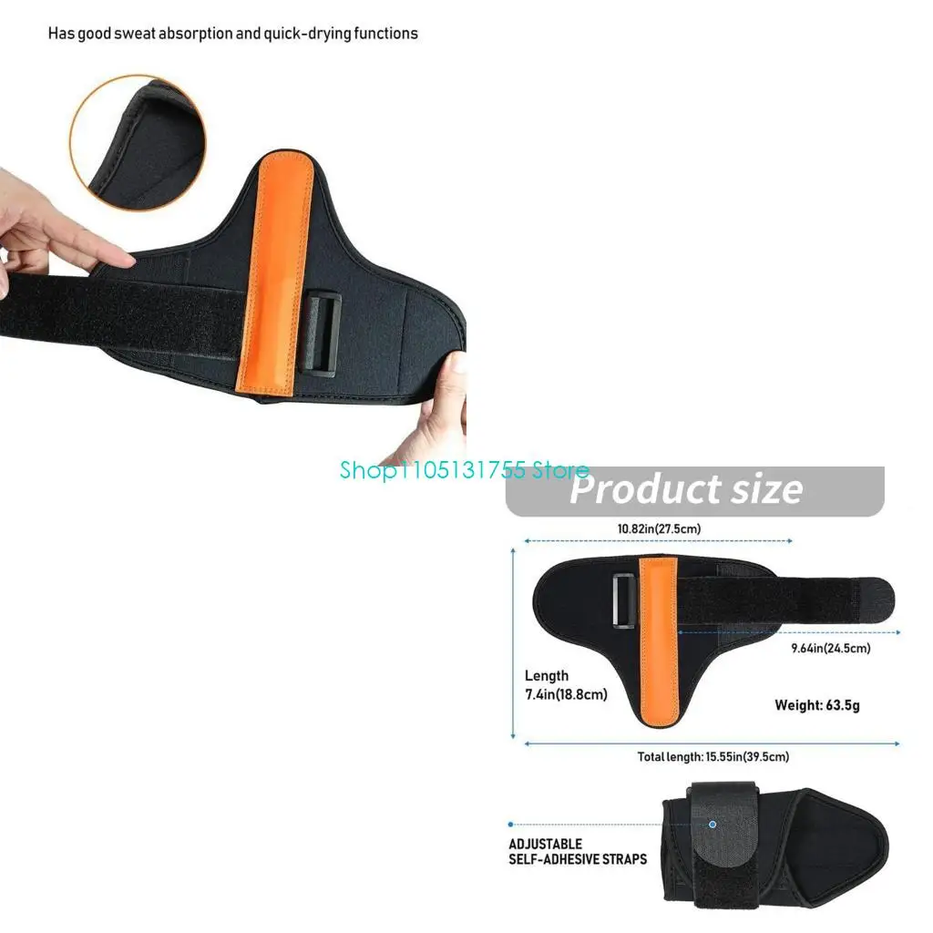 K0EF Comfortable Polyester Wrist Fixator Training Swing Gesture Alignment Practice