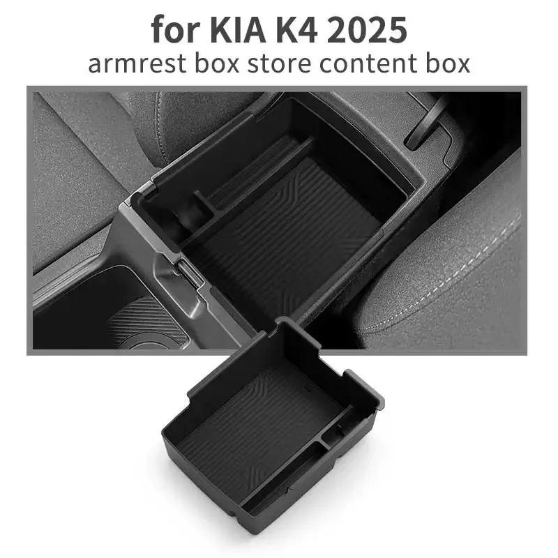 Central Console Manager Box Car For Kia K4 2025 Armrest Storage Box Sorting And Tray Insertion Type Interior Automotives