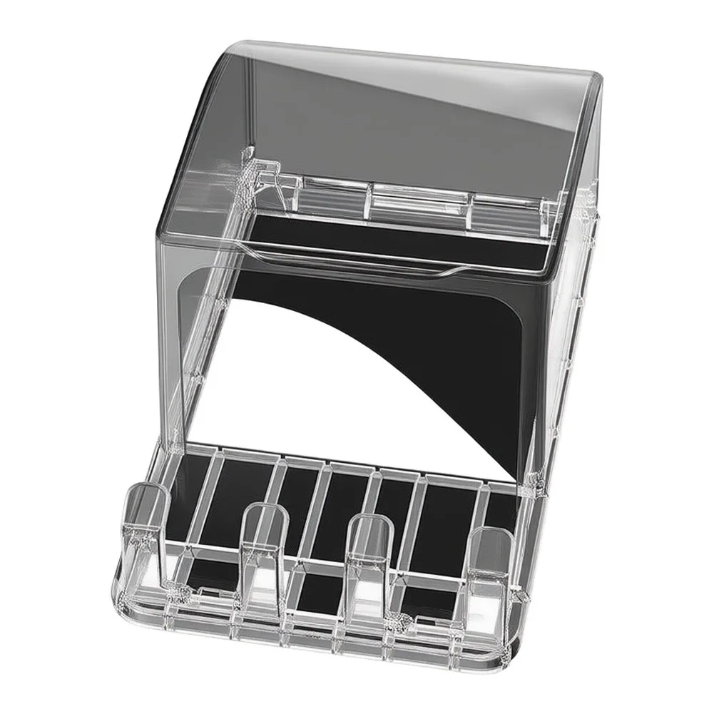 

Outdoor-Ready 86 Type Socket Box with Deep Cavity Safety Barrier and Lock 163x100x70mm Weather Resistant Plastic