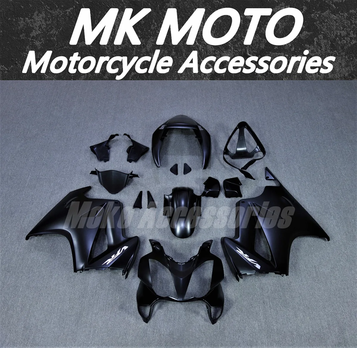Fairings Kit Fit For Vfr800 2002 2003 2004 2005 2006 2007 2008 2009 2010 2011 2012 Bodywork Set New Matte Black
