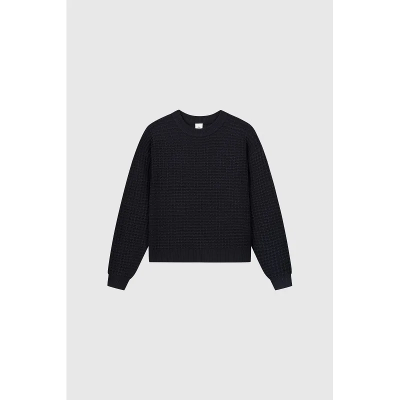 

2025 Новый европейский и американский осенне-зимний модный повседневный уличный однотонный вязаный свитер с капюшоном в оригинальном стиле, теплый свитер