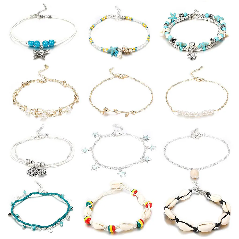 Ankle Bracelet Body Jewelry Ankles Chains Girls Anklets for Dress Decoration
