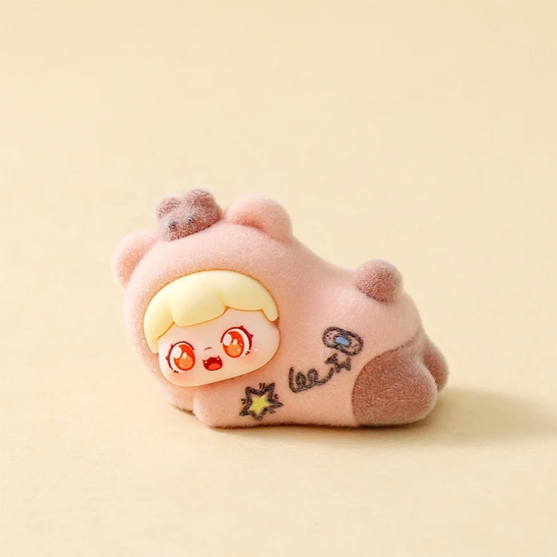 ตุ๊กตาการ์ตูนขนฟู ของเล่นสุดฮิต กล่องสุ่ม ของตกแต่งโต๊ะทำงานในห้องนั่งเล่นขนาดเล็ก ของขวัญแบบซองสุ่ม ฟิกเกอร์ขนาดเล็ก