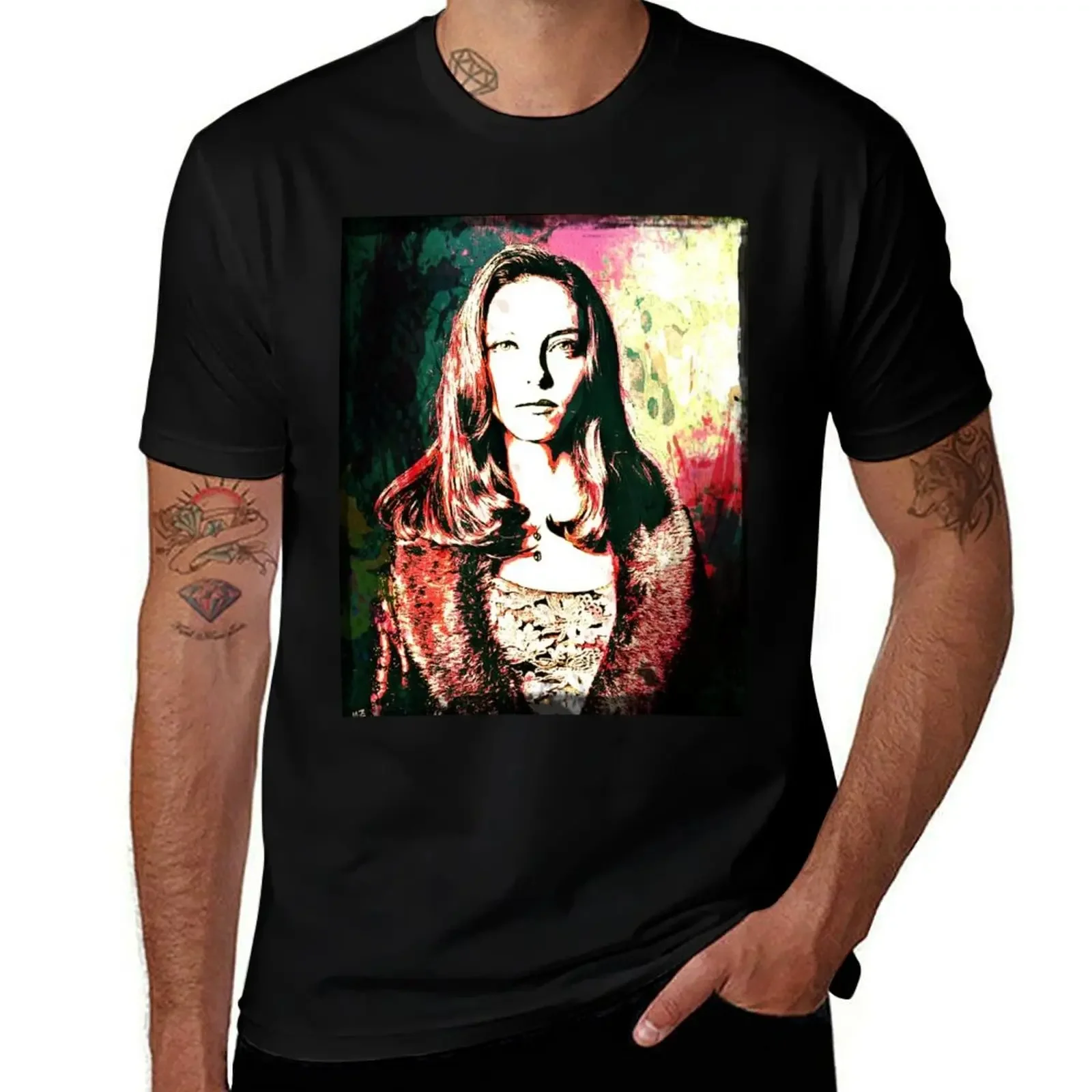 Our lady, queen of the vampyres T-Shirt summer tops hippie clothes plain mens graphic t-shirts