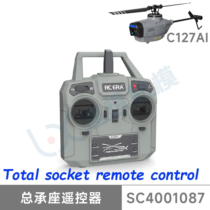 Pièces d'hélicoptère à lame unique à quatre canaux, moteur de queue principale, train d'atterrissage, connexion, pièces de mise à niveau sans balais, C127AI RC, C127, le plus récent