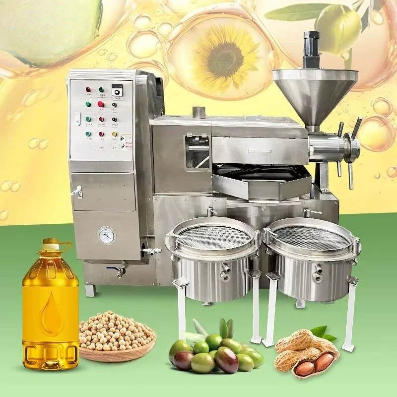 Vegetable Coconut Sunflower Scree Manual Multi Oil Cooking Cold Press Machine to Make Oil in Uk Pakistan
