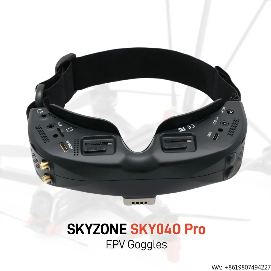 SKYZONE SKY04O Pro FPV Goggles OLED 5.8Ghz 48CH Steadyview Receiver 1280*720 DVR  with Head Tracker for RC Airplane