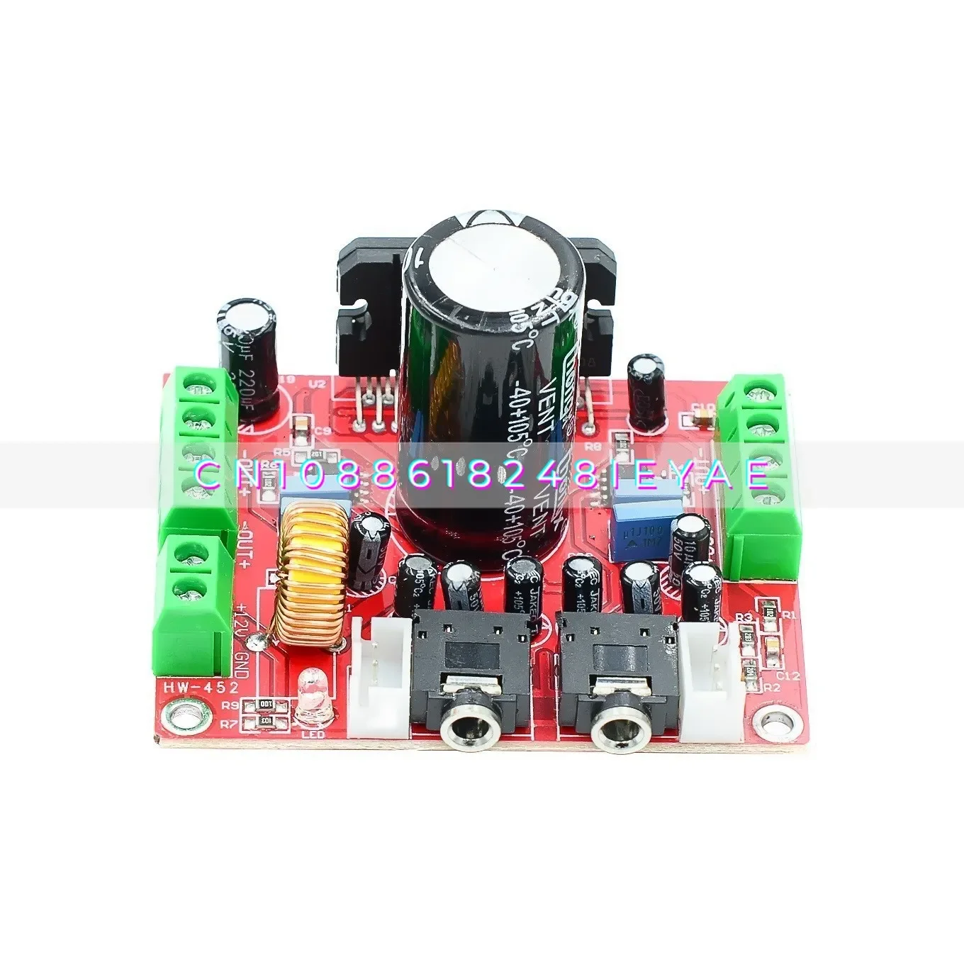 Audiophile Grade TDA7850 Power Amplifier Board 4-channel Car Power Amplifier Board 4X50W with BA3121 Noise Reduction