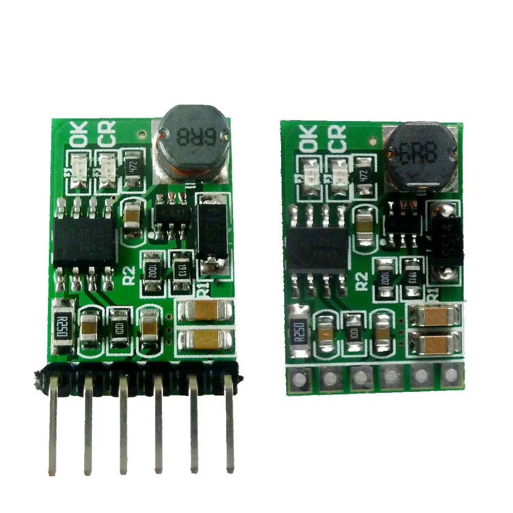 

DC-DC Converter Boost Power Supply Module DC 4.5V-8V to 5V 6V 9V 12V Charger Discharger Board for DIY Solar Mobile Power Charger