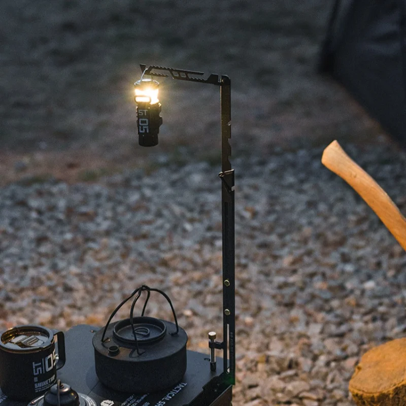 

Camping Light Stand Stainless Steel Light Support Portable Expandable Adjustable Light Stand Outdoor Tactical Lights Holder New