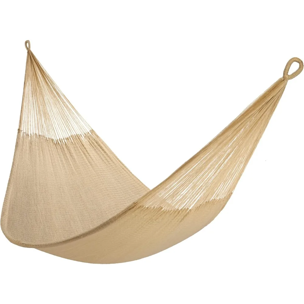 Handwoven Hammock By Yellow Leaf Hammocks - Family Size, Super Strong, Easy To Hang, Ultra Soft, Artisan Made , Hammock