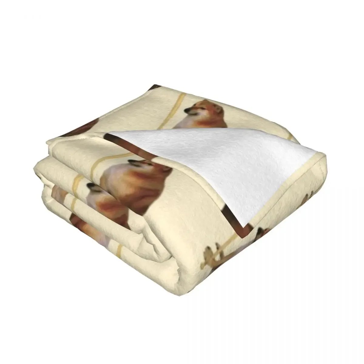 Cheems Doge Bat Throw Blanket blankets ands Luxury Brand Blankets