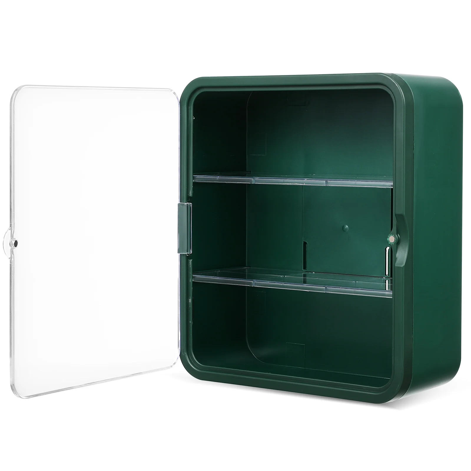 

1pcs Dustproof Stand Figurine Case Shelf Storage Protective WallMounted Clear Display Case for Figures Action Figure Storage Box