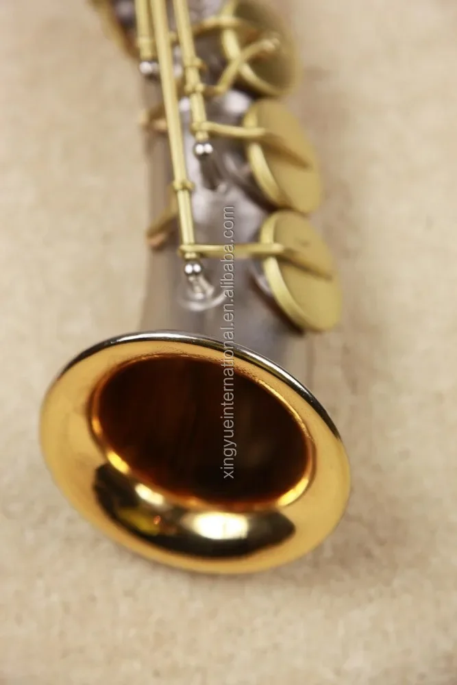 High Grade Semi Curved Bell Soprano Saxophone